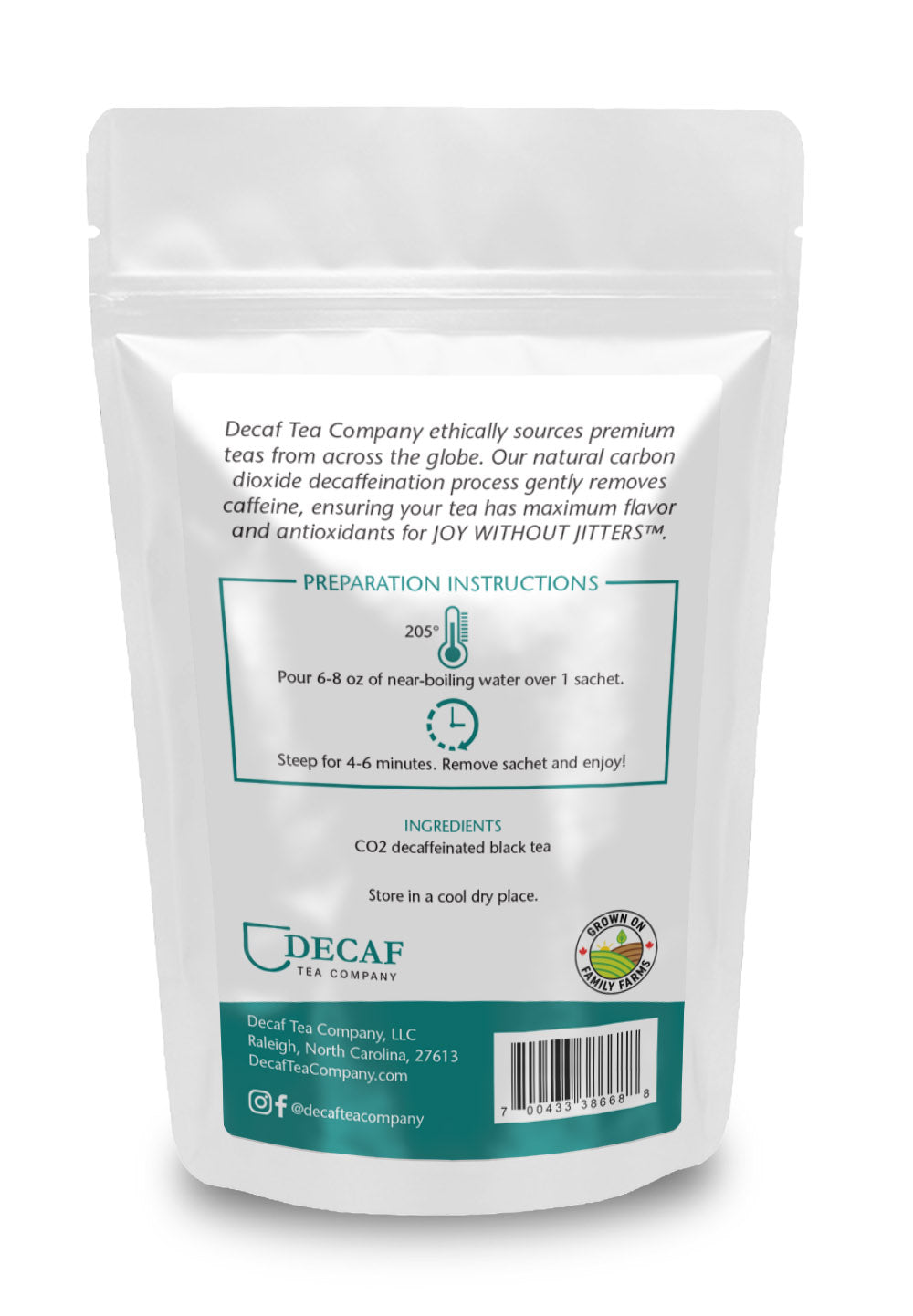 Decaffeinated English Breakfast Tea